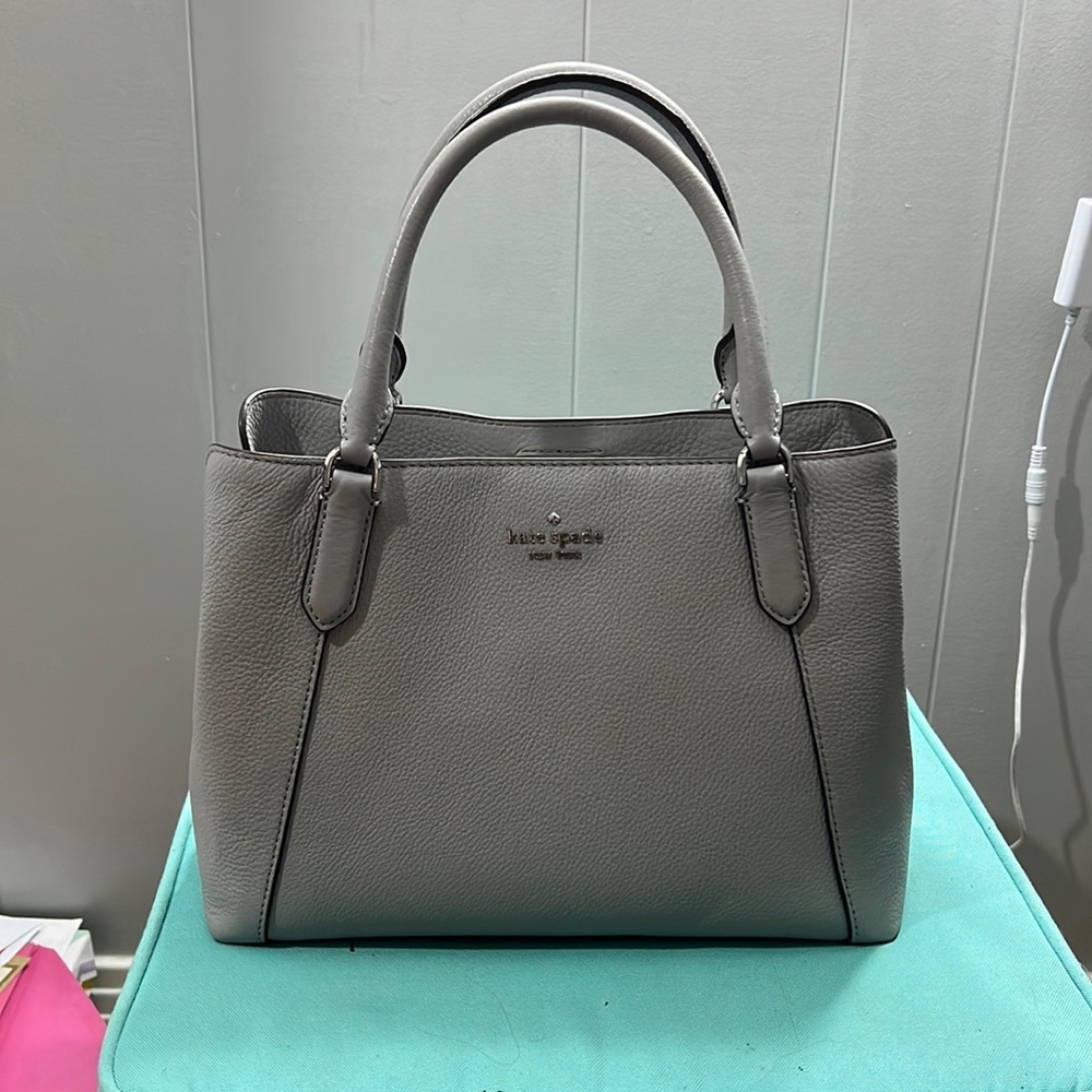Kate Spade Jackson Medium Satchel Nimbus Grey